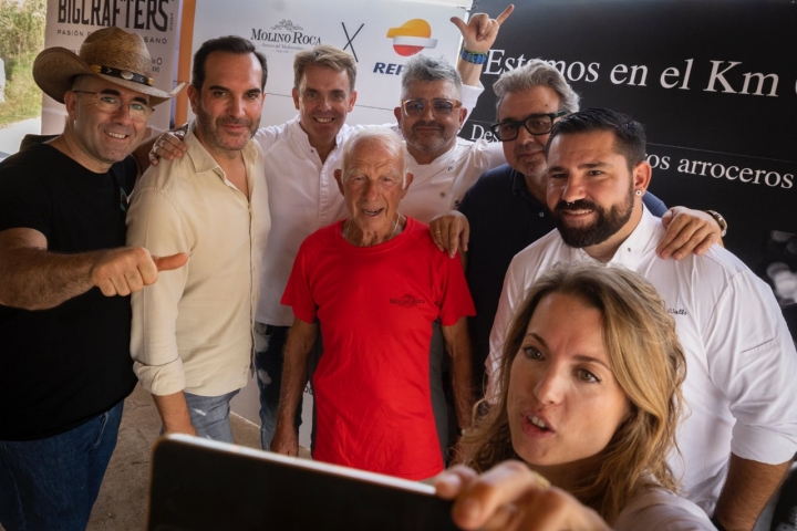 Rafa Margós en los fuegos